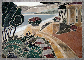 Beach View Mural 30 x 20