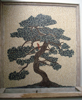 Bonsai Tree Mural - 8 ft x 9 ft