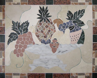 Fruit Bowl Mural - 39 x 26