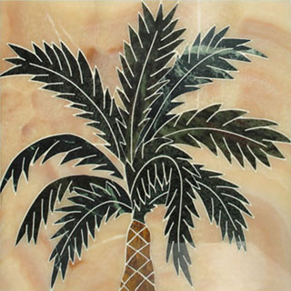 Palm Tree Mural 20 x20